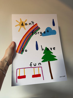 A3 HAVE FUN PRINT