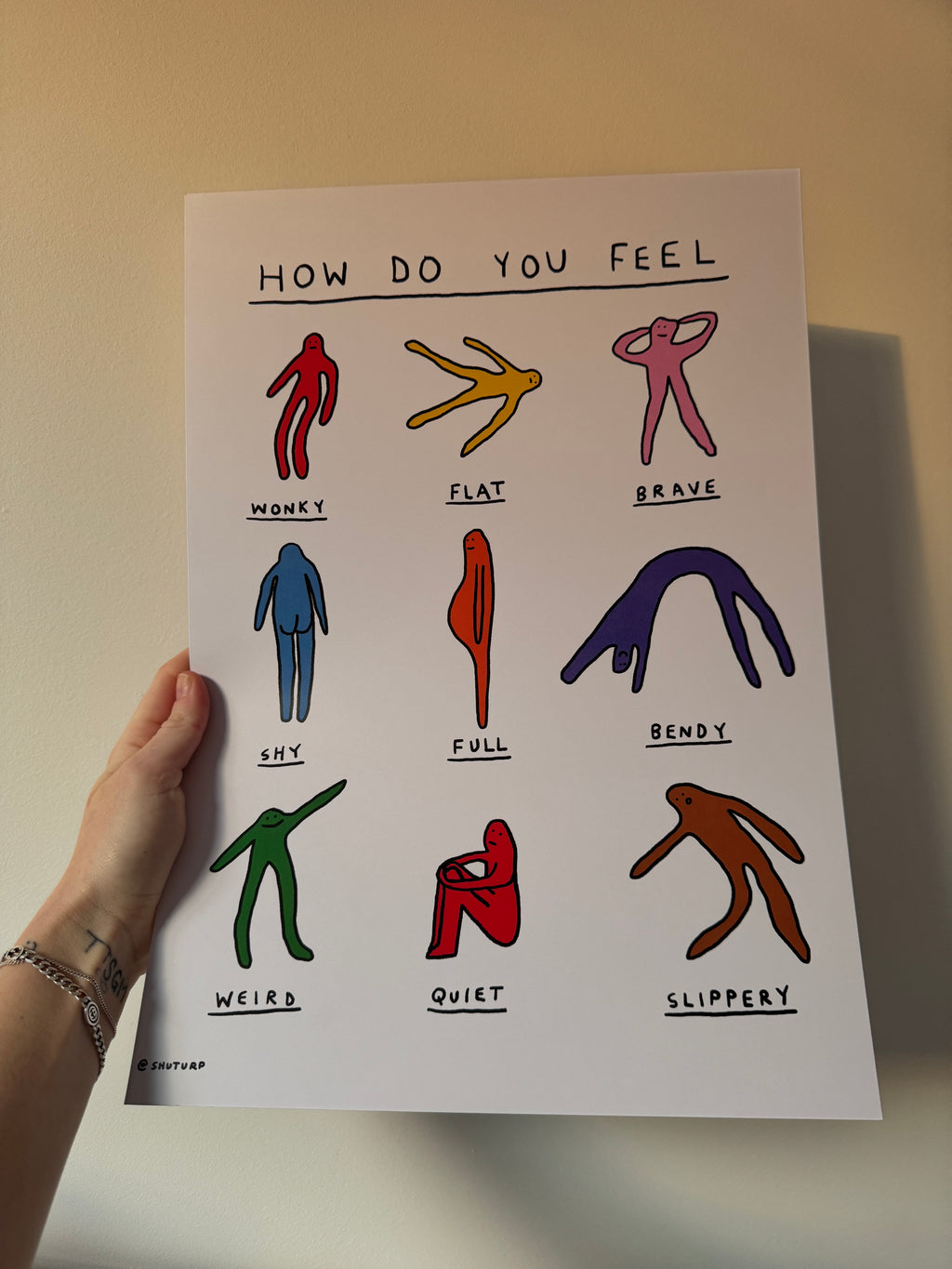 A3 FEEL PRINT