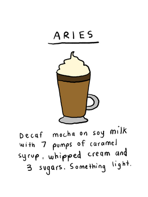 HOROSCOPES AS COFFEE (a5)